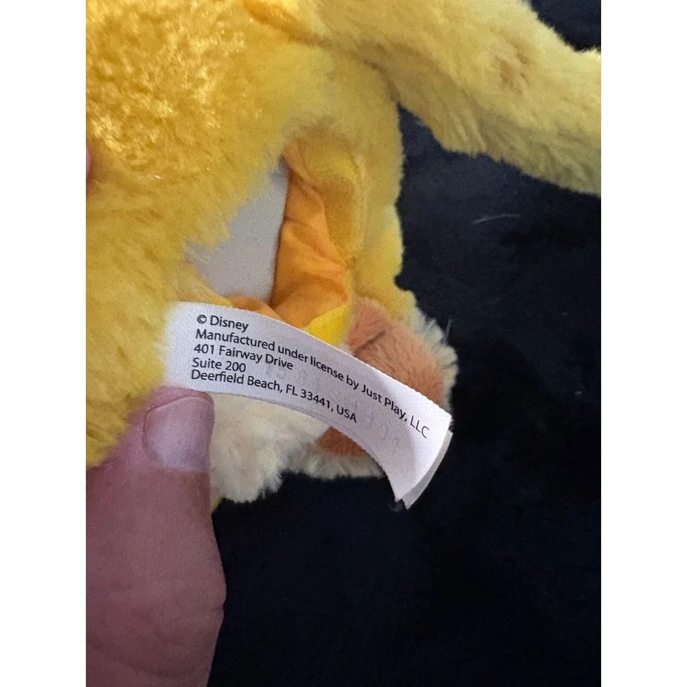 Disney Lion King Simba Plush Stuffed Animal Just Play Yellow Cub Toy